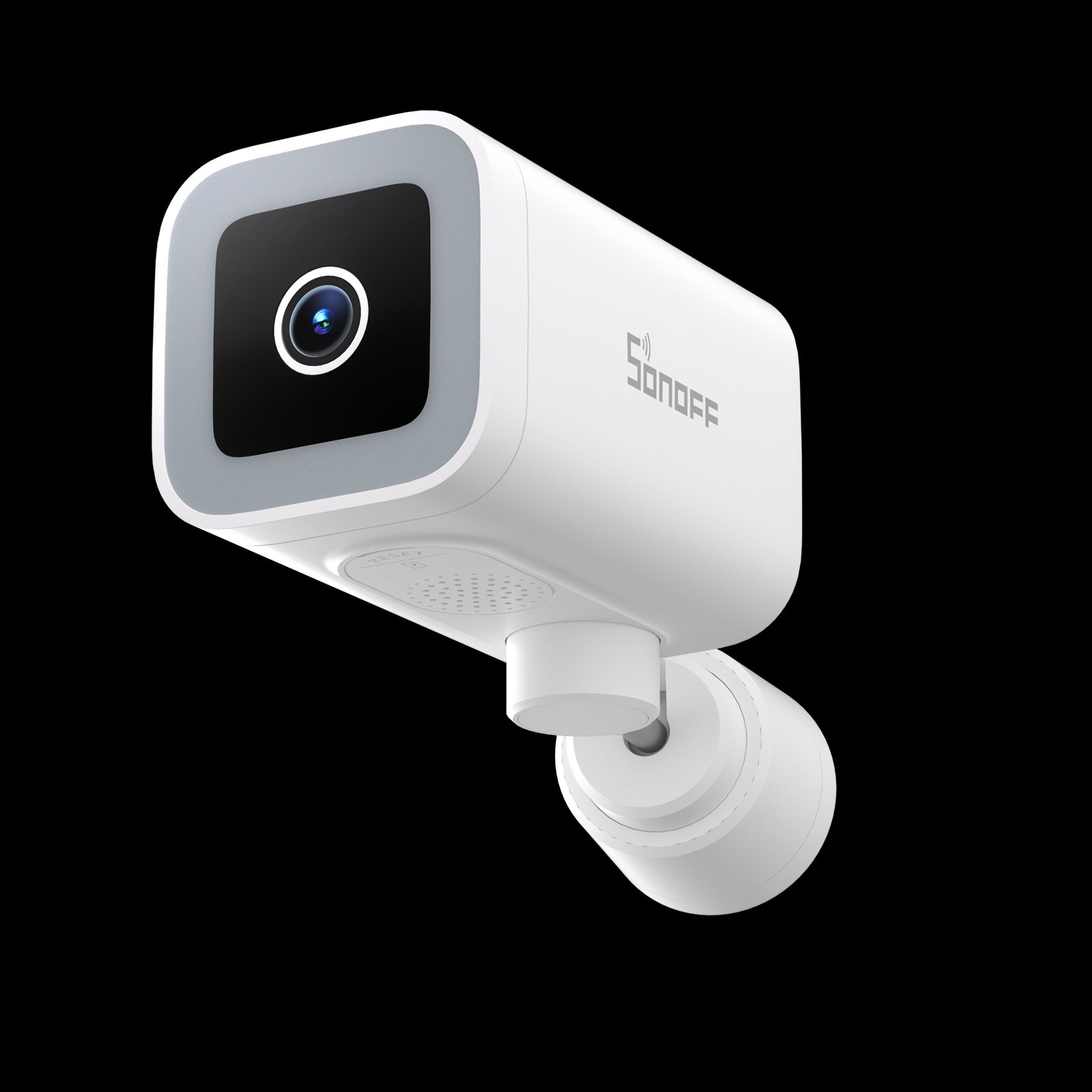 Išmanioji lauko kamera SONOFF CAM-B1P, Wi-Fi, IP65, kamera pasisuka 180° laipsnių, 2K raiška, naktinis matymas