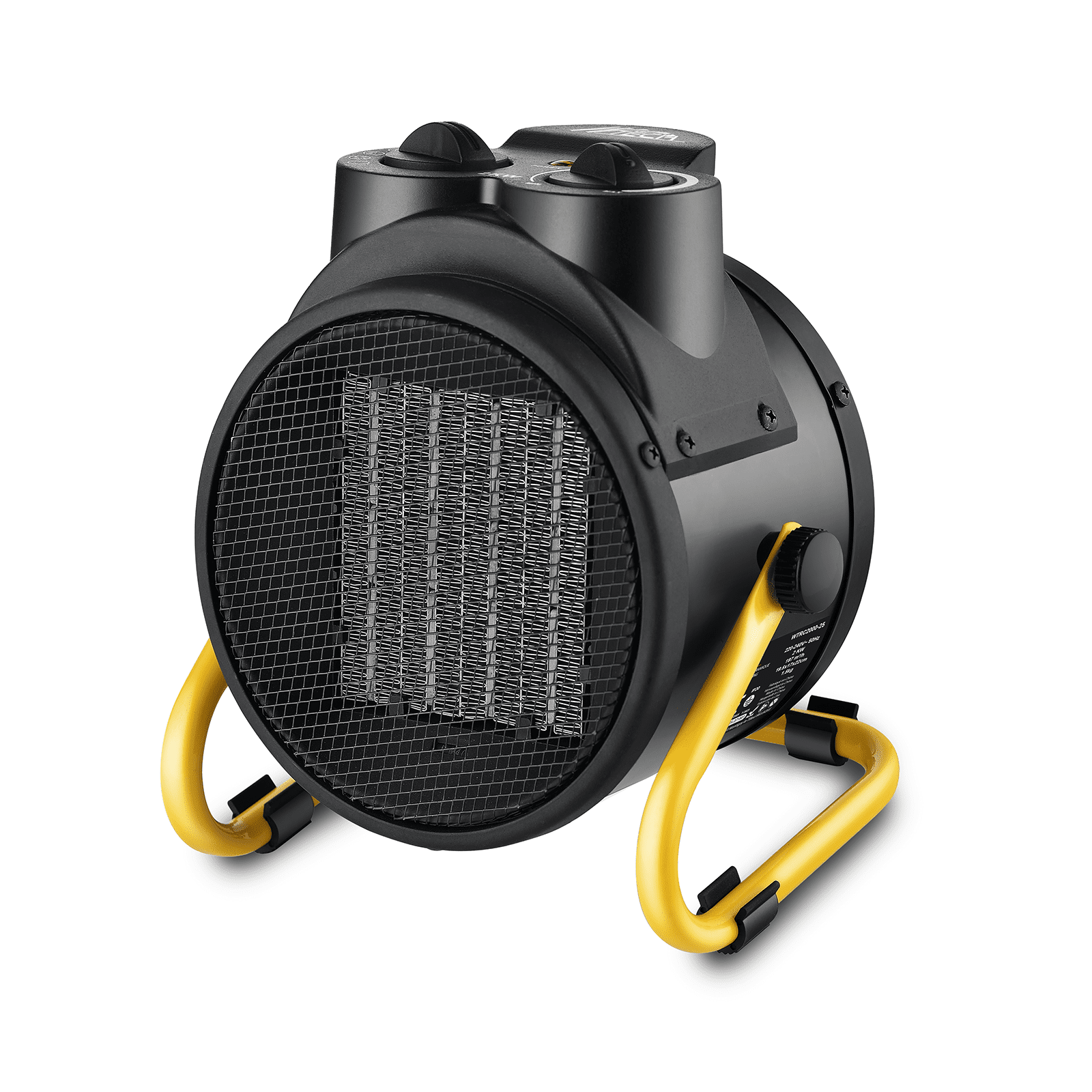 Elektrinis kaloriferis WARMTECH WTRC2000-25, maksimali galia 2 kW, 3 darbo režimai