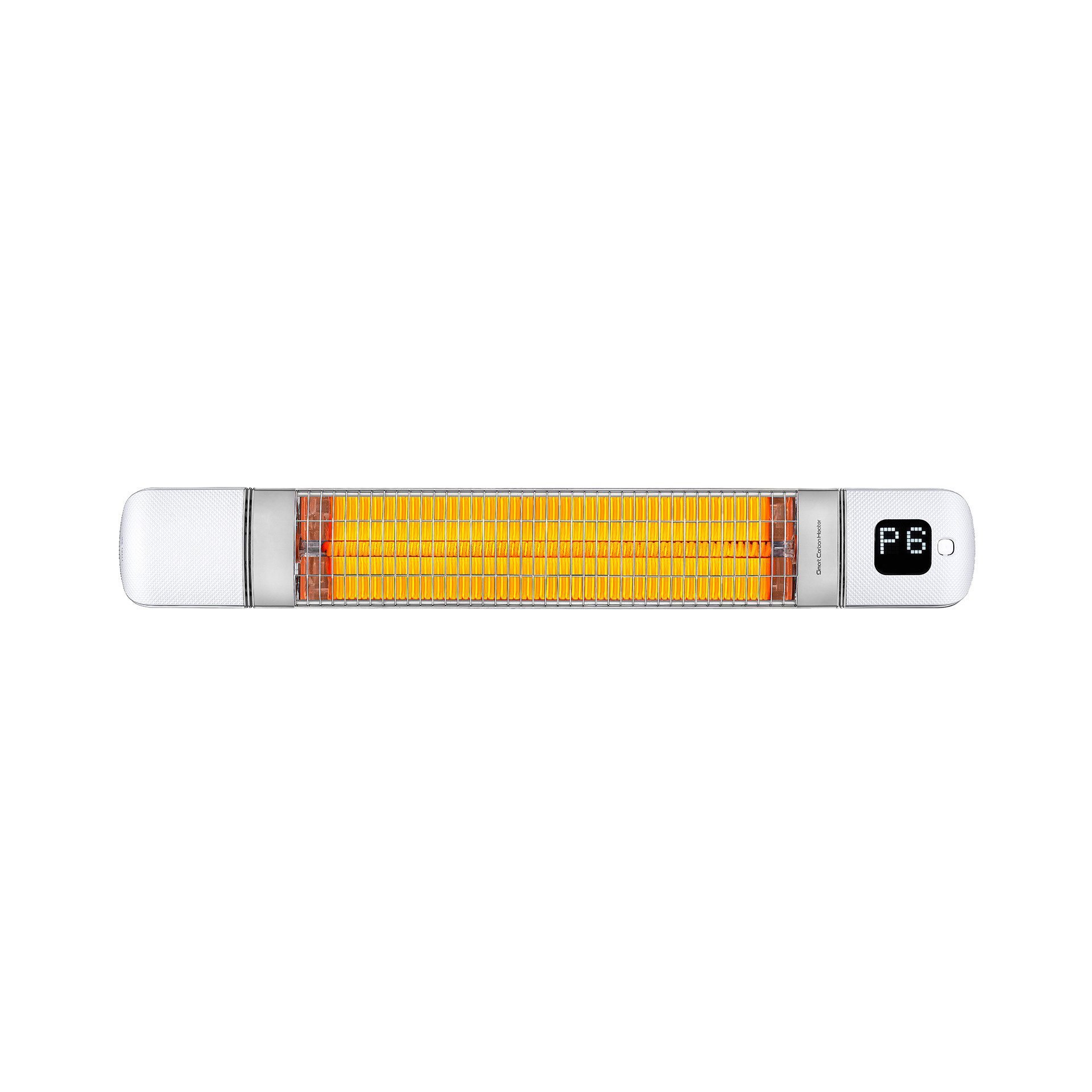 Infraraudonųjų spindulių šildytuvas LUXEVA Pro-Wl-W, 2500W, baltas