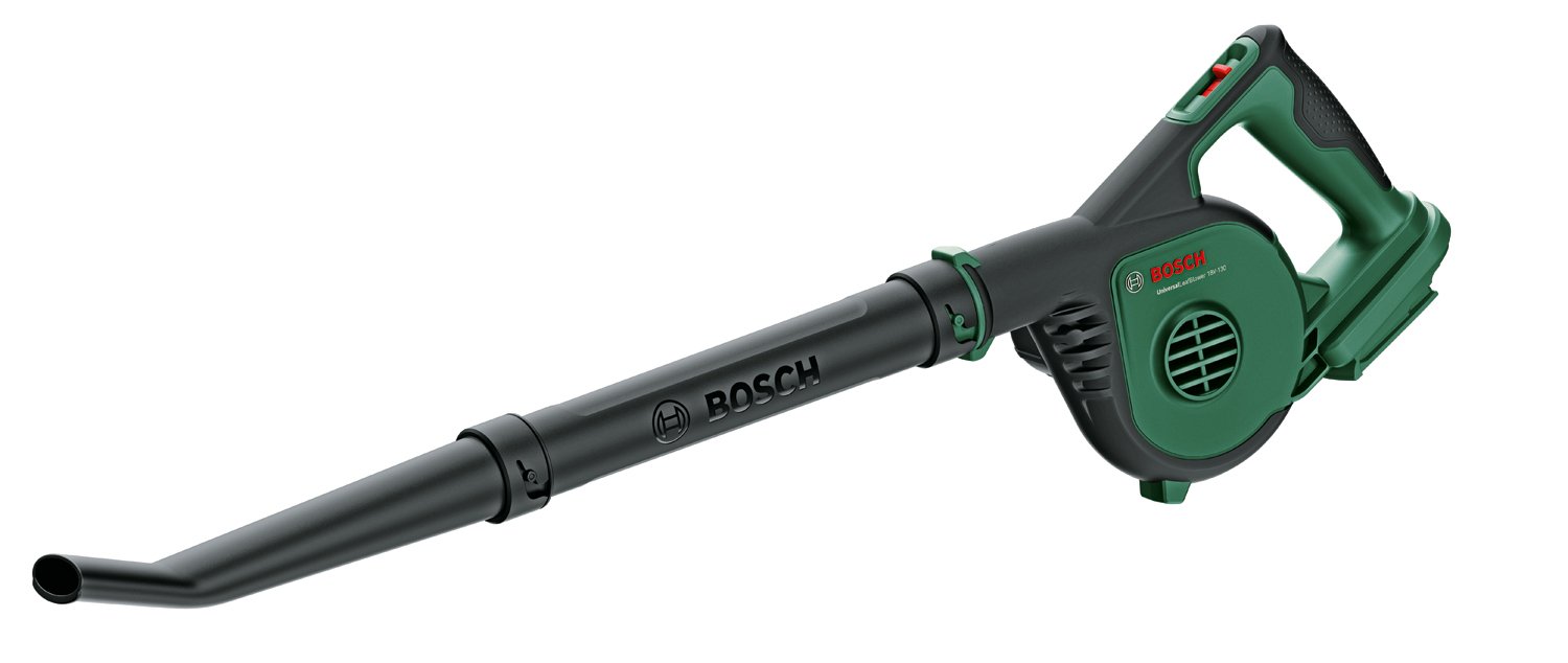 Akumuliatorinis lapų pūstuvas BOSCH Universal Leaf Blower 18V-130, 18 V, 2,5 Ah akumuliatorius, kroviklis