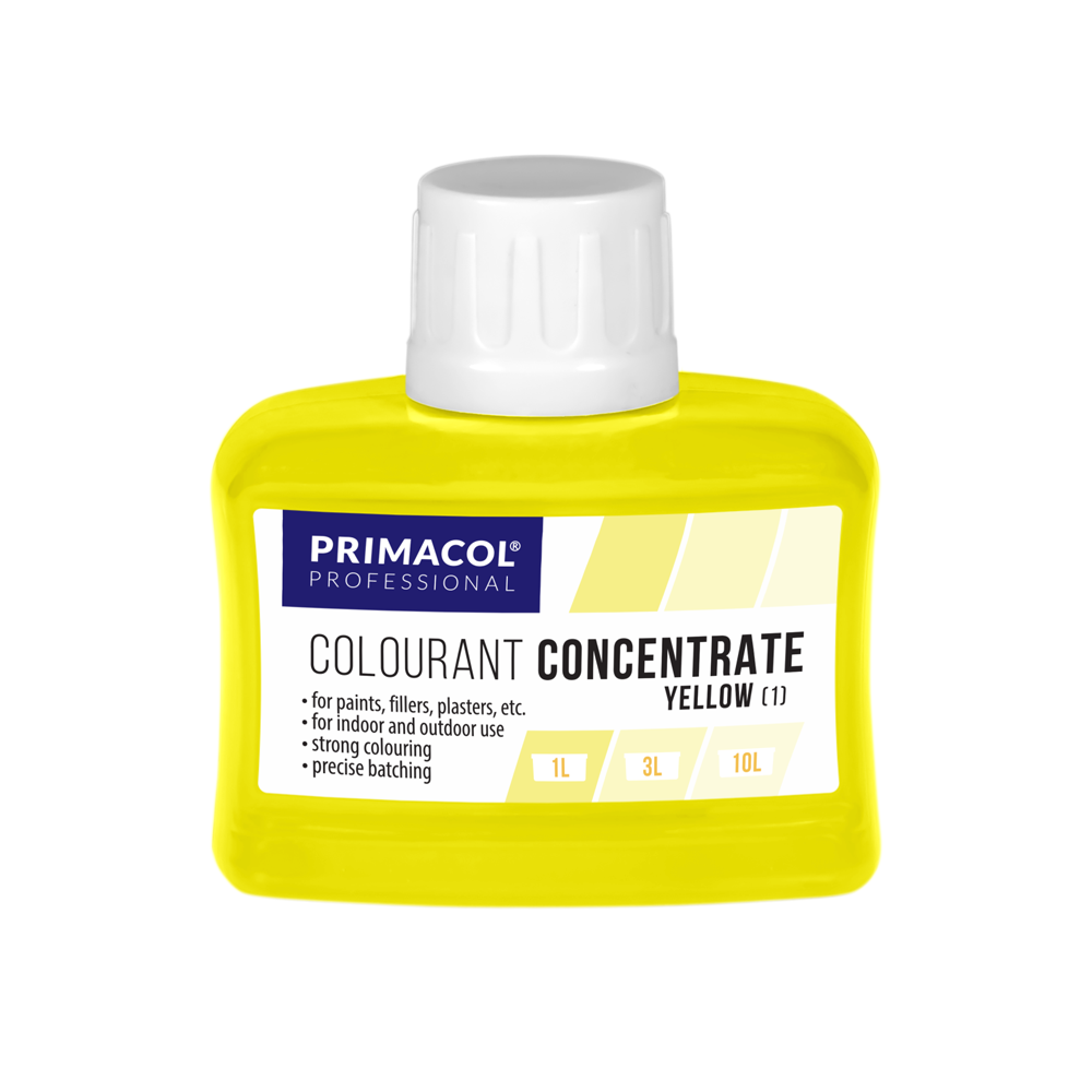Koncentruotas pigmentas dažams PRIMACOL, šv. geltona s sp. (1), 80 ml