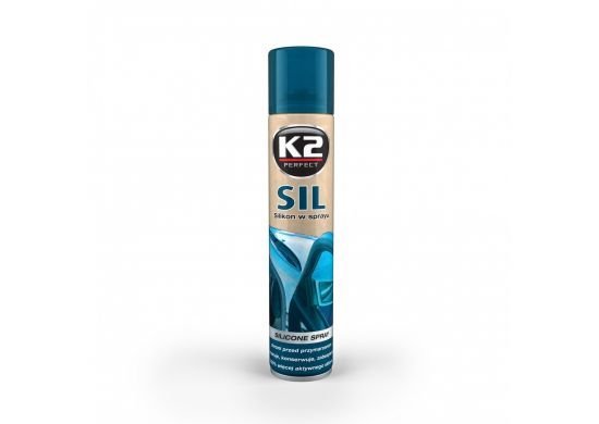 Automobilinis silikonas K2, purškiamas, atsparus vandeniui, 300 ml