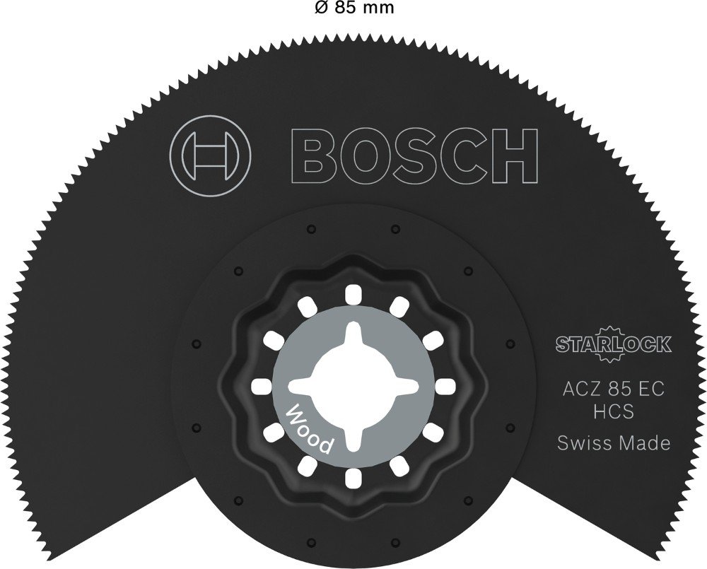 Daugiafunkcinio įrankio pjūklelis BOSCH ACZ, 85 mm