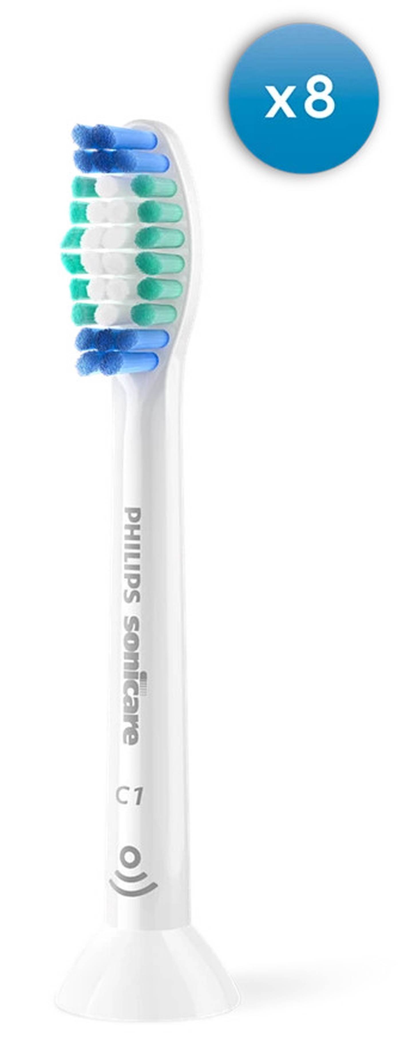 Dantų šepetėlio antgaliai PHILIPS HX6018/87, 8 vnt