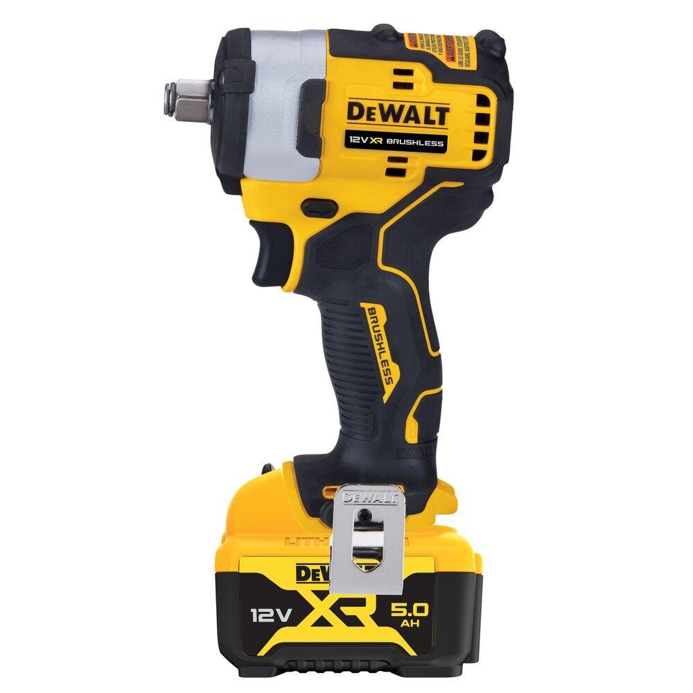 Akumuliatorinis smūginis veržliasukis DEWALT DCF901P1, 12 V, 1/2 " griebtuvas