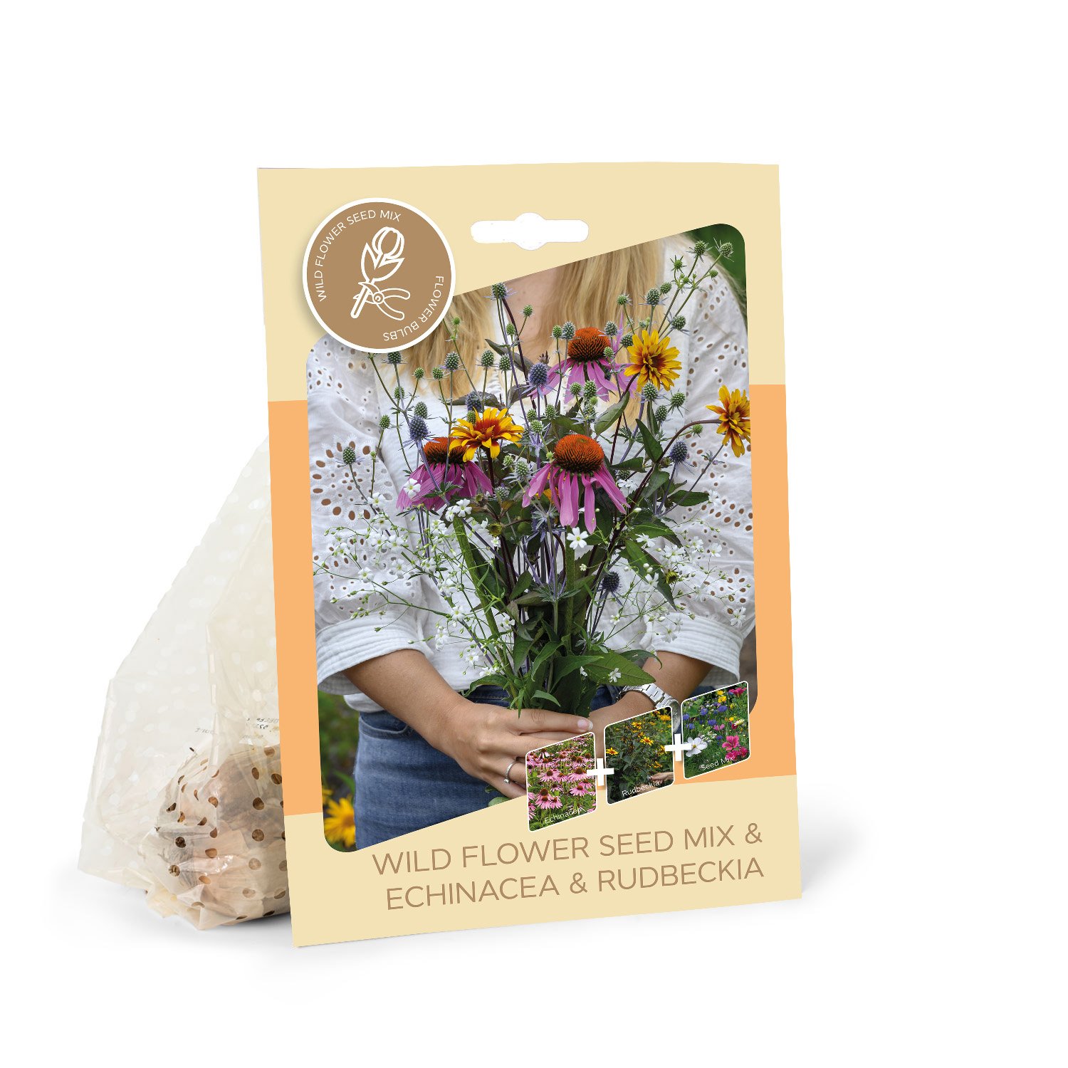 Ežiuolės ir rudbekijos svogūnėliai ASEJA Mix, 2 vnt., I, Bouquet, 87460501, (P)