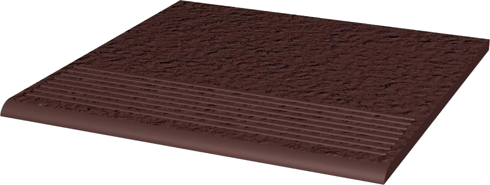 Klinkerinės grindų plytelės PARADYZ Natural Brown Duro Stop Prosta, 30 x 30 x 0,85 cm, 1,170 m2/dėž., pakopinės, Lenkija