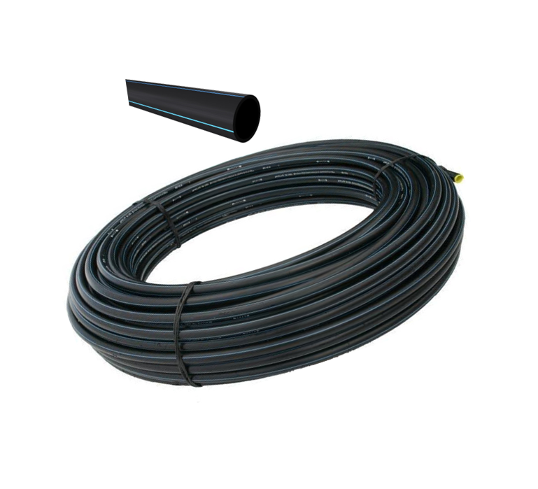 Vandentiekio vamzdis HAKAPLAST, 25x2.0/50m, PN12.5 SDR13.6, 50m rulonas