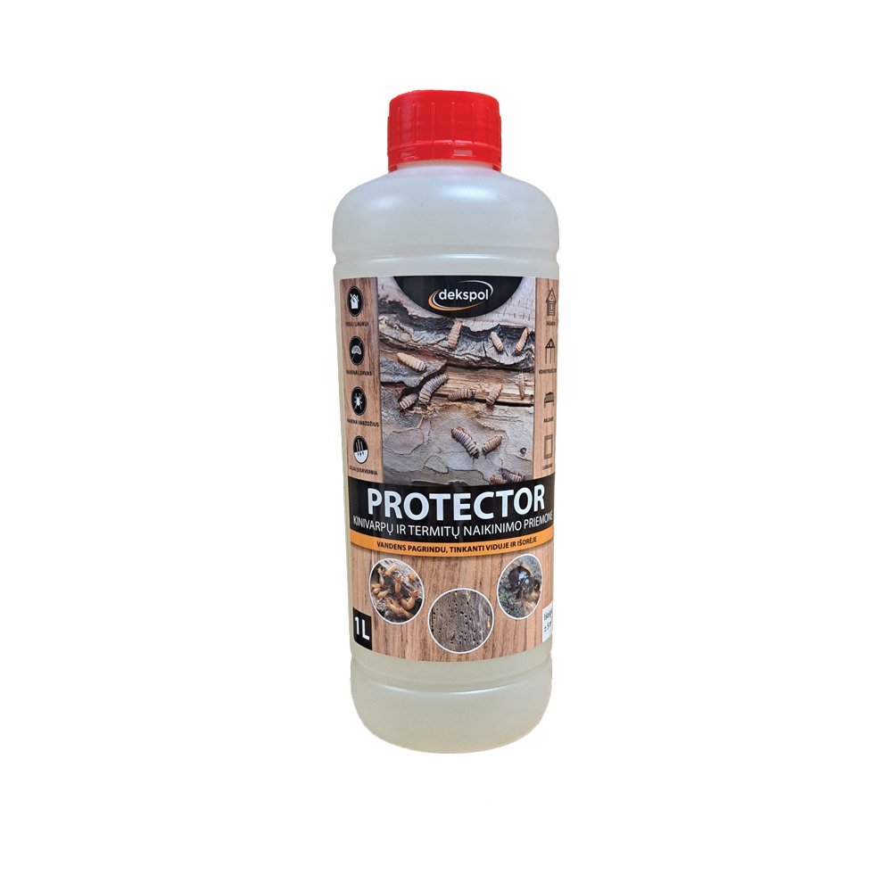 Kinivarpų ir termitų naikinimo priemonė DEKSPOL PROTECTOR, 1 l