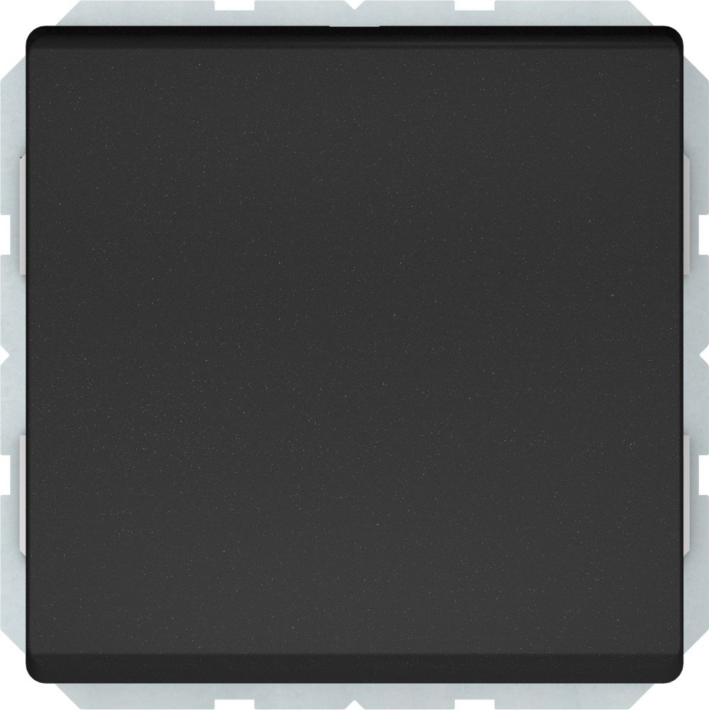 Perjungiklis VILMA ST150, 1 klavišo, įleidžiamas, be rėmelio, juoda matinė sp., P610-010-02