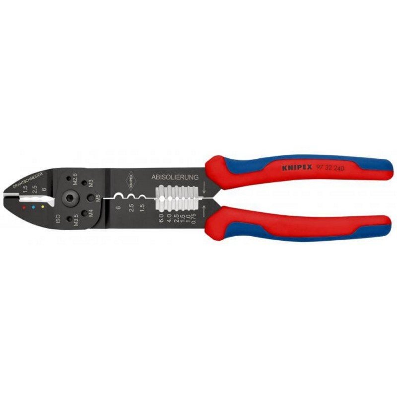 Antgalių užspaudimo replės KNIPEX, 9732240