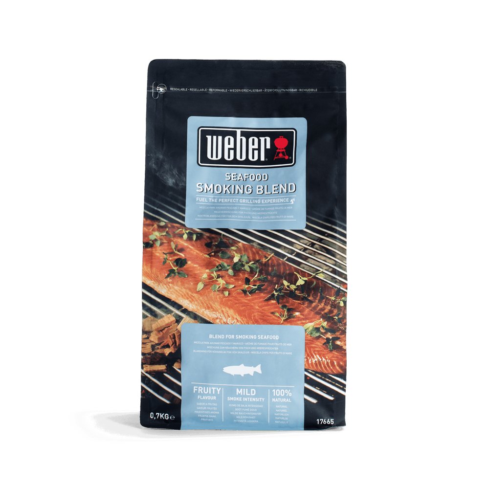 Rūkymo drožlės WEBER, jūros gėrybėms, 700g