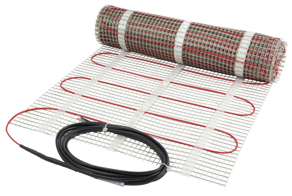 Grindų šildymo kilimėlis medinėms grindims DEVIcomfort™ 100T (DTIR), 500 W, 5 m² (0,5x10 m), 230 V, 83030516