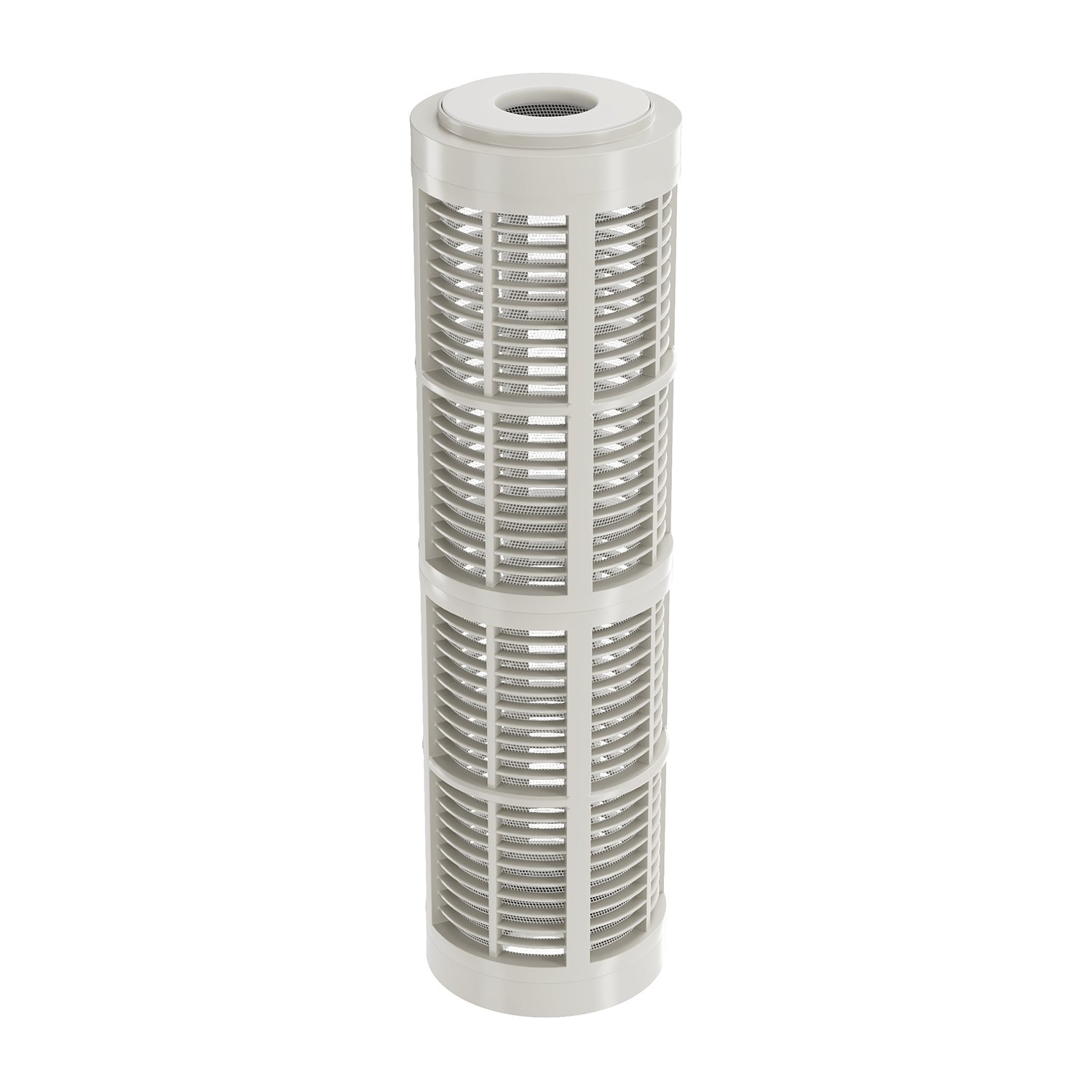 Vandens filtro kasetė USTM NET, 10", plastikinio tinklelio, plaunama, mechaninio valymo