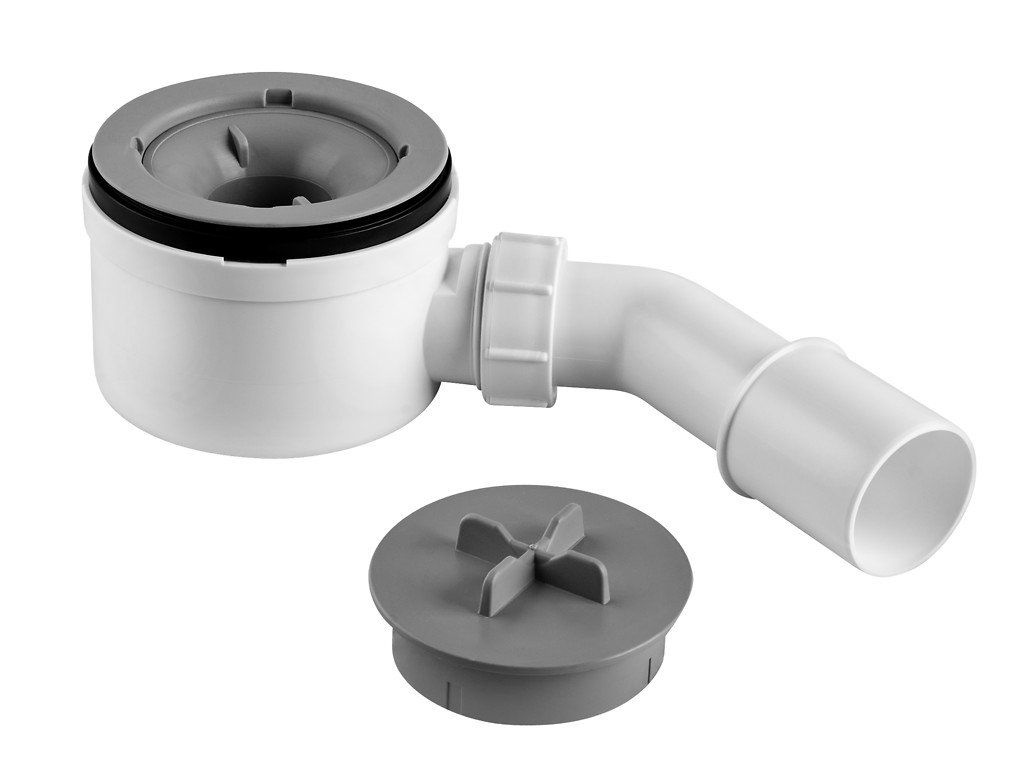 Sifonas dušo padėklams CERSANIT TAKO SLIM, skersmuo 90 mm, S904-007