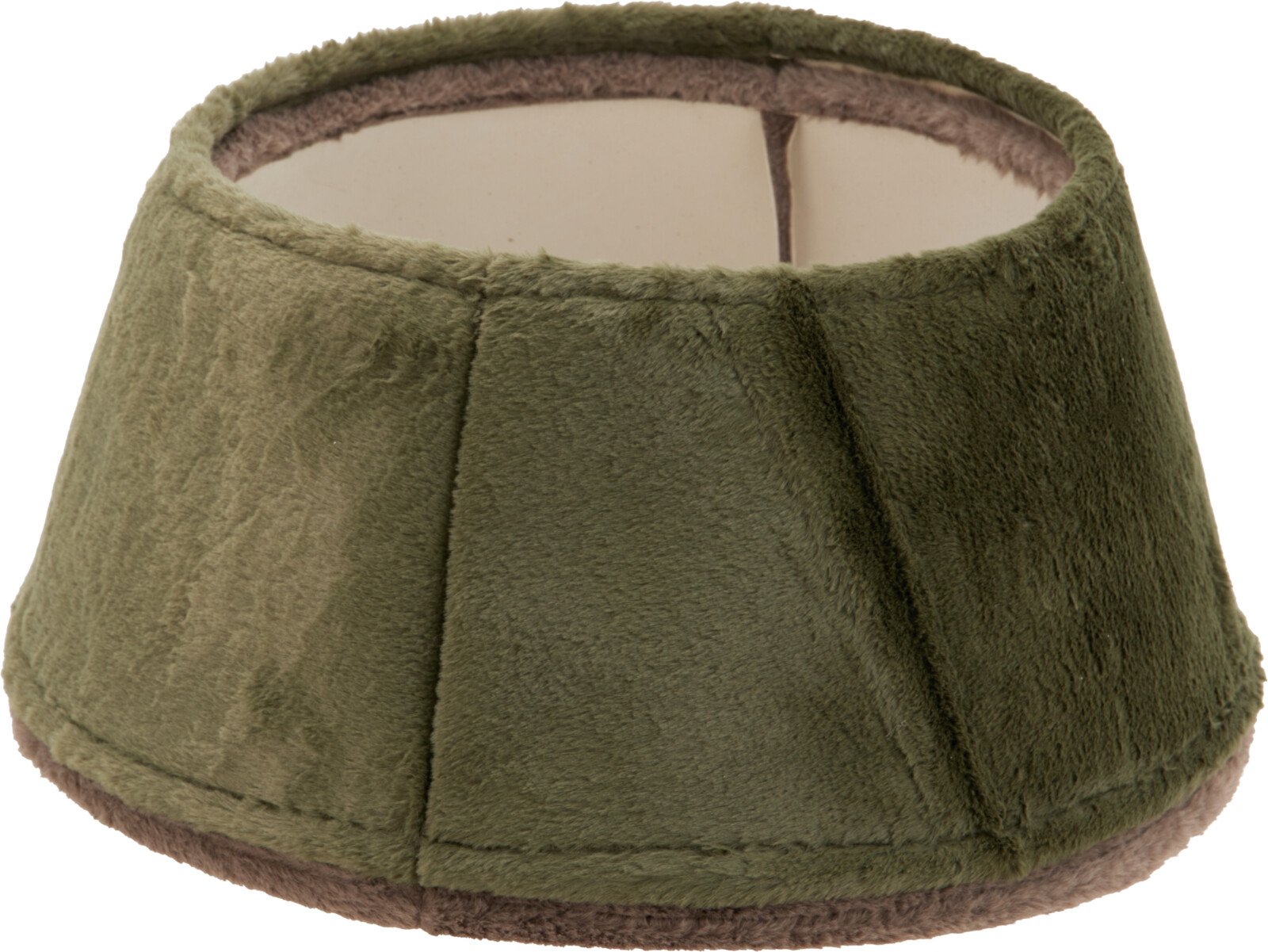 Kalėdinės eglutės stovo uždangalas, žalios sp., 55 x 55 x 23 cm.