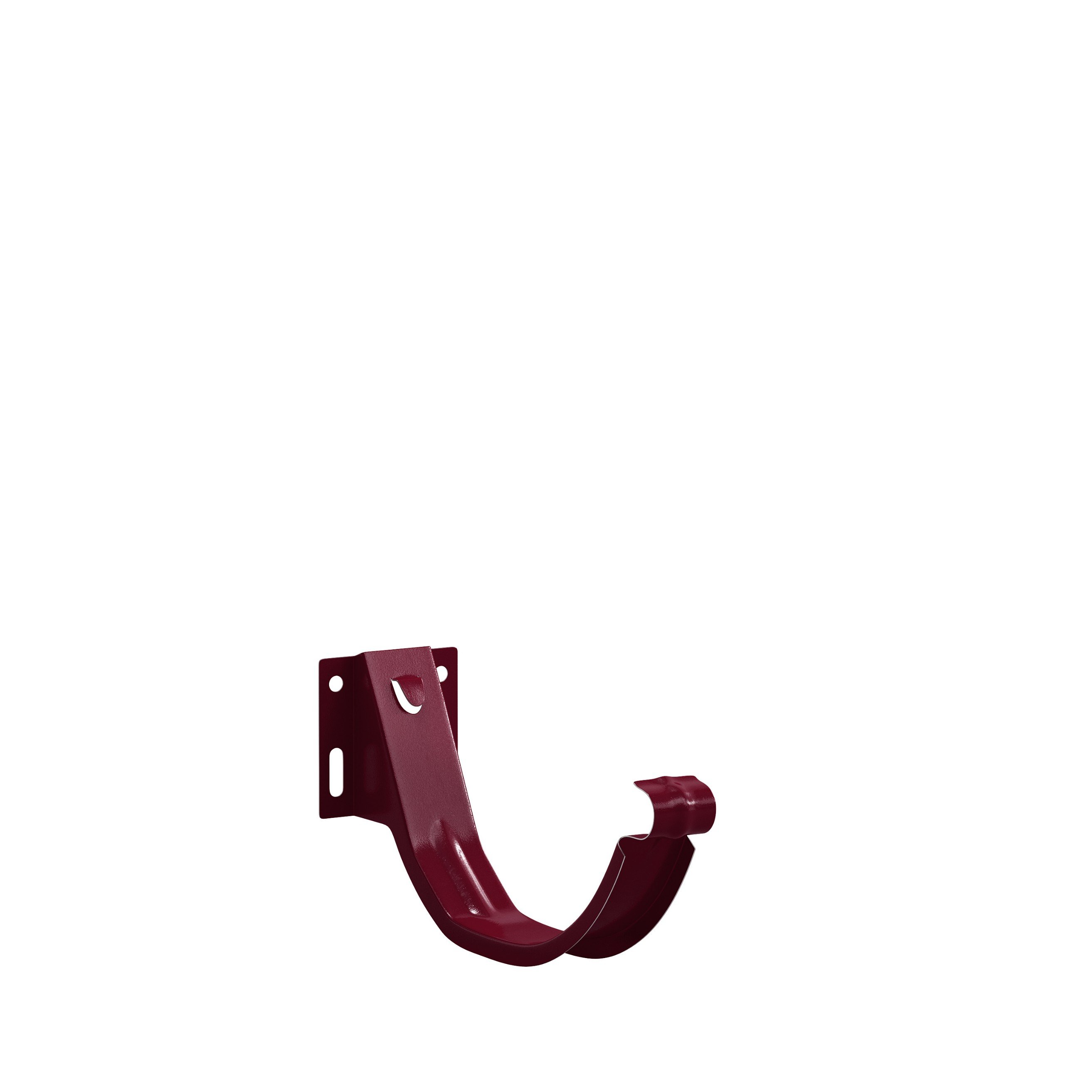 Latako laikiklis BILKA Combi, skersmuo 125 mm, universalus, vyšnios spalva, RAL 3005