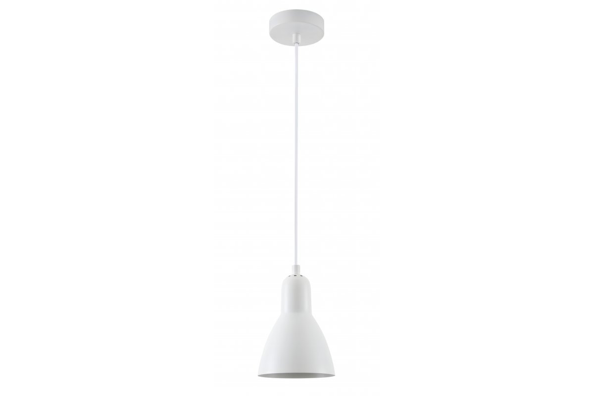 Pakabinamas šviestuvas GTV Etore L, E27, 1 x 25W, 220-240V, IP20, baltos sp., OS-ETO-L-E27-00-DEC