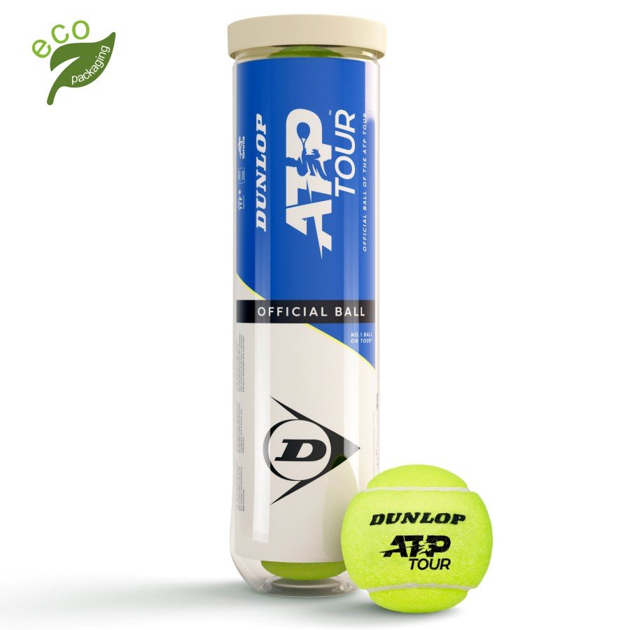 Lauko teniso kamuoliukai DUNLOP ATP OFFICIAL TOUR, 4 vnt
