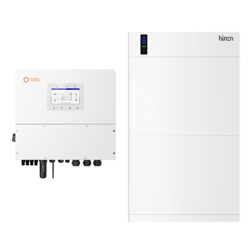 Saulės energijos kaupimo komplektas HINEN, 15,4kW +inverteris SOLIS 12kW
