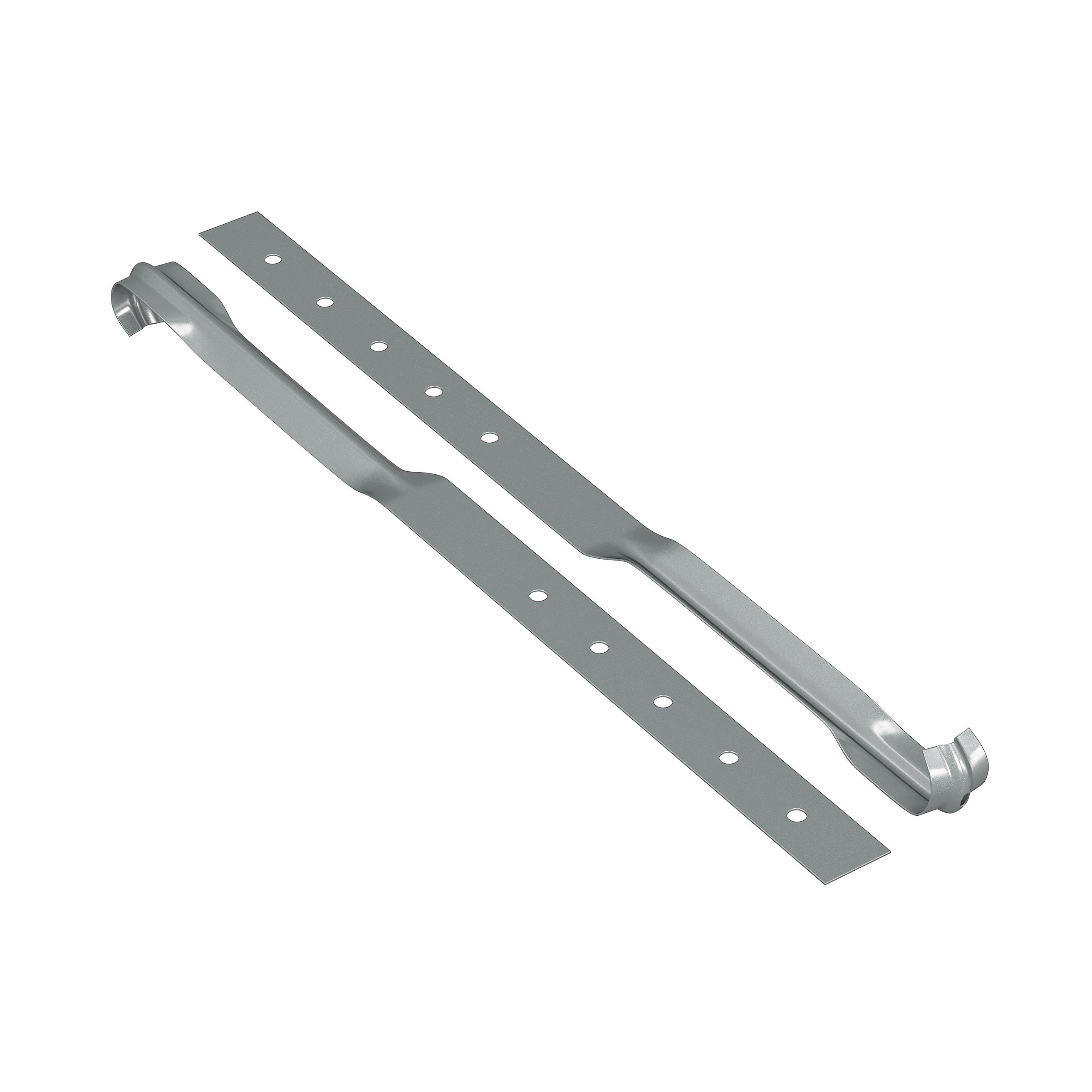 Latako atatampa BILKA L-210 mm, sidabrinė spalva, RAL9006