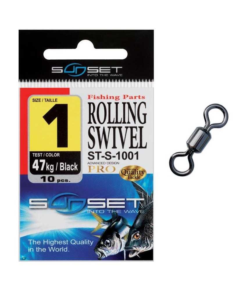 Suktukas SERT Sunset Rolling Swivel ST-S-1001, N4 35 kg