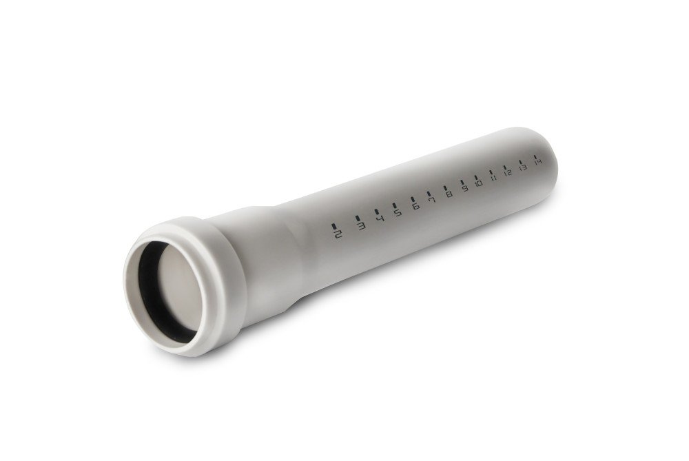 Baltas vidaus nuotekų vamzdis MAGNAPLAST HTPLUS,DN40 x 1,8 L=500
