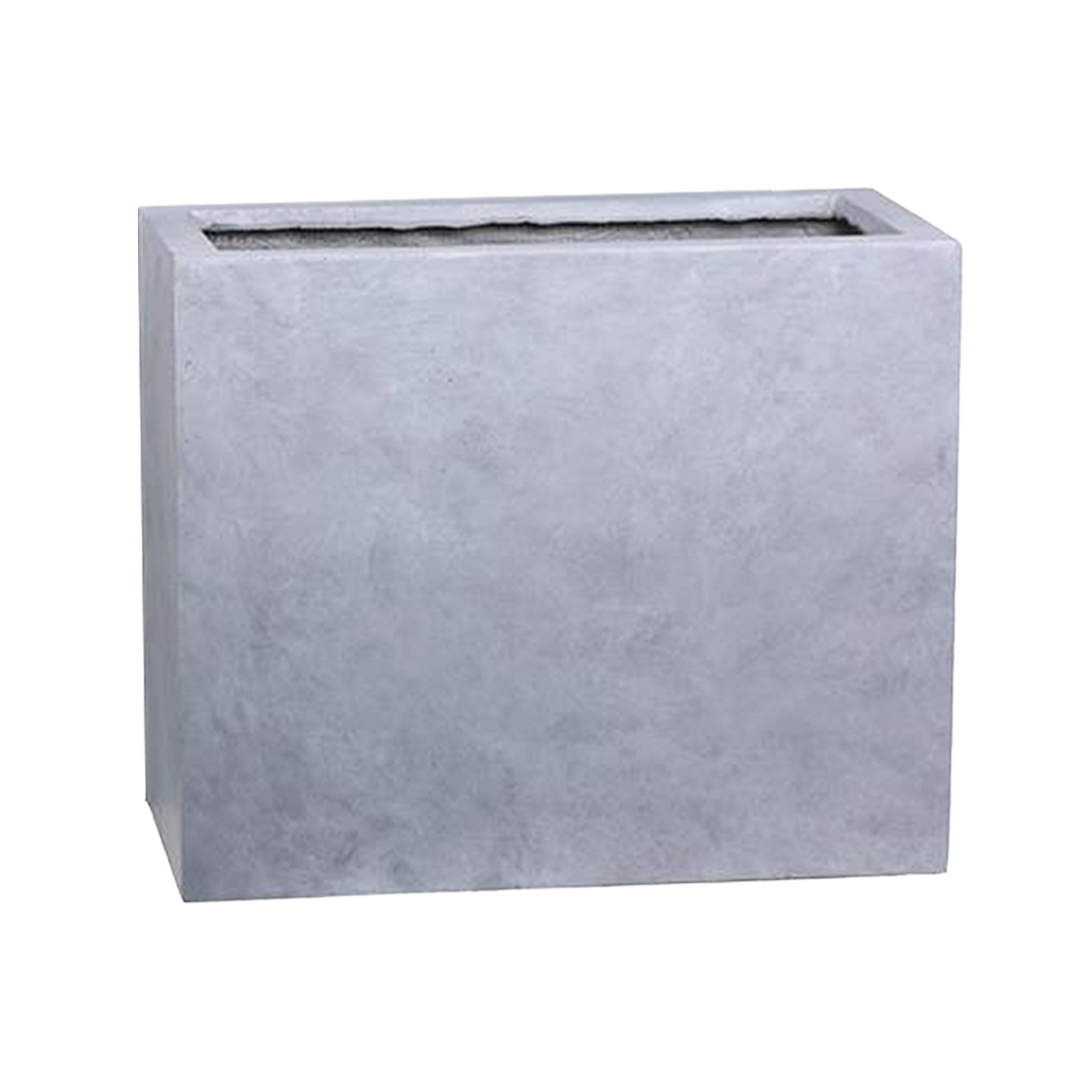 Keraminis lauko vazonas Grau II, pilkos sp., 60 x 30 x 50 cm.