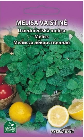 Prieskonių sėklos, Melisa vaistinė Citrininė, 0.2g 2227