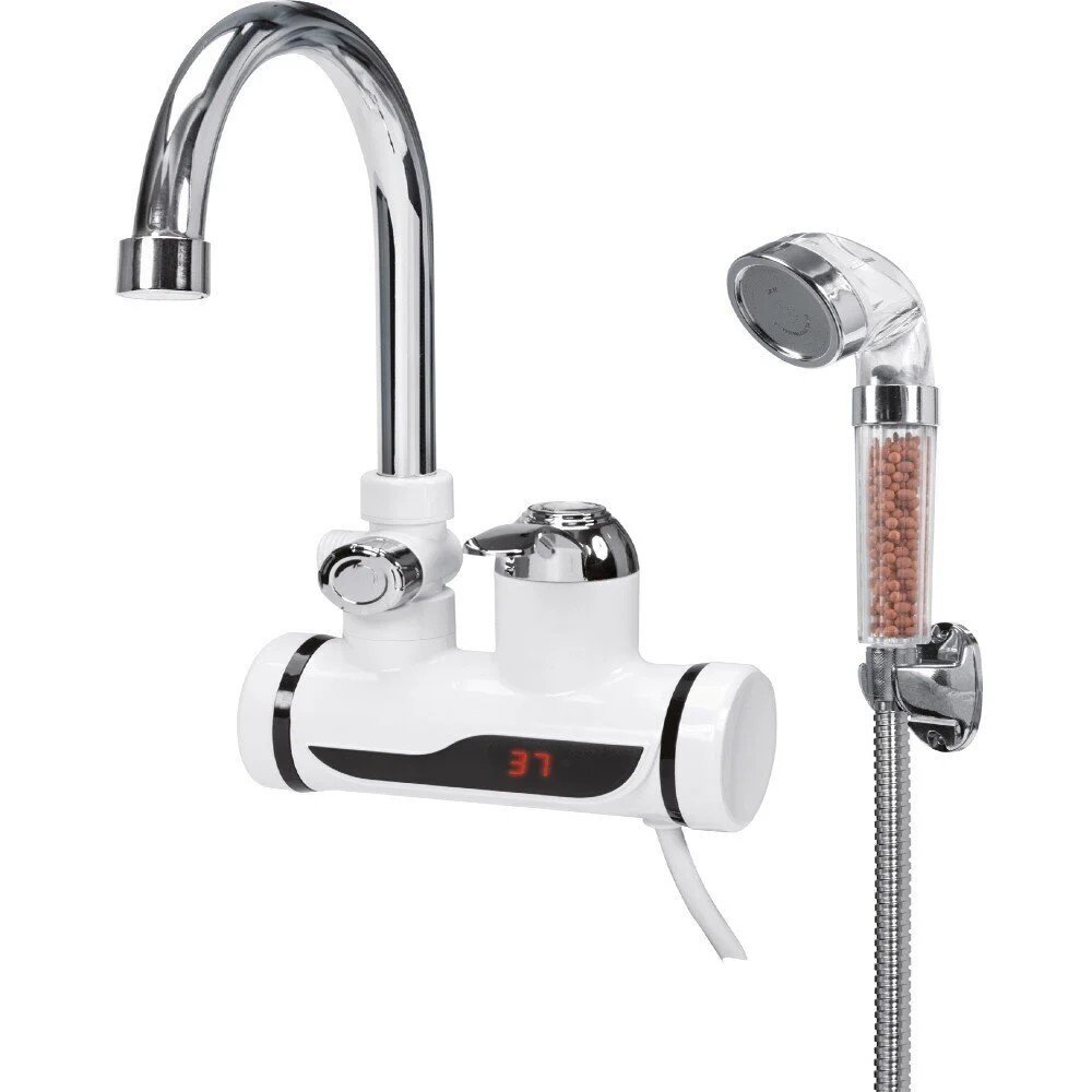 Momentinis vandens šildytuvas FALA , dušui, pajungimas iš sienos, 75924