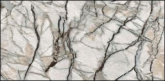PVC sienų lipdukas WAKSLINE, CST012, Invisible brown grey marmuras, 600x300x2 mm, pak. 6 vnt.