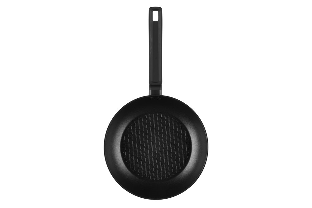 Keptuvė MAKU Deal, nelimpanti danga, juodos sp., skersmuo 24 cm