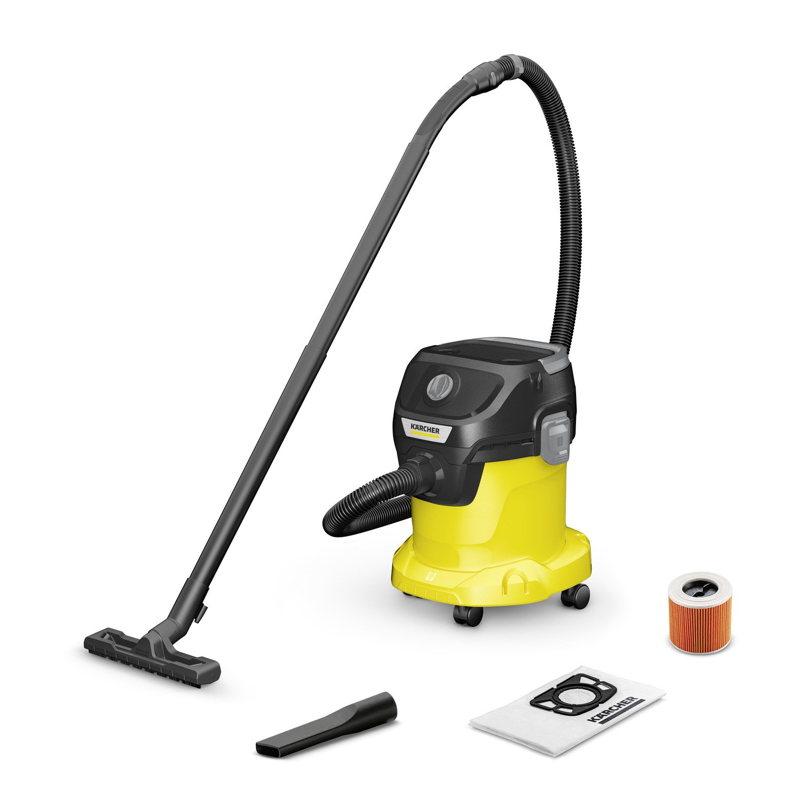 Drėgno ir sauso valymo dulkių siurblys KARCHER KWD 3 V-15/4/20 (BYY), 1.628-444.0