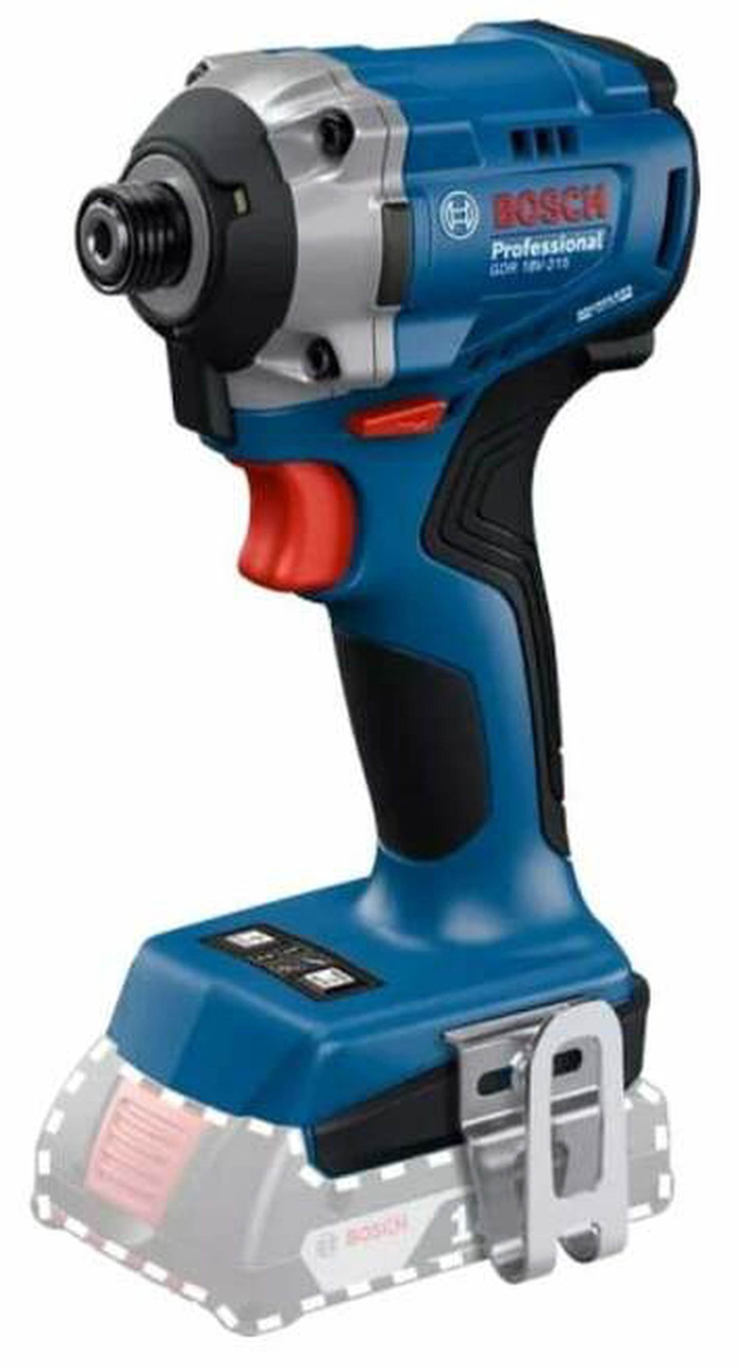 Akumuliatorinis veržliasukis BOSCH Professional GDR 18 V-215, SOLO, 18 V, be akumuliatoriaus ir kroviklio, 06019N2020