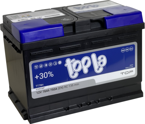Akumuliatorius TOPLA TOP 12 V, 78 Ah, 750 A, EN