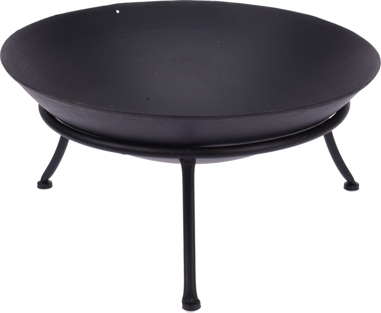 Laužavietė, skersmuo 57cm, aukštis 27cm, juodos spalvos