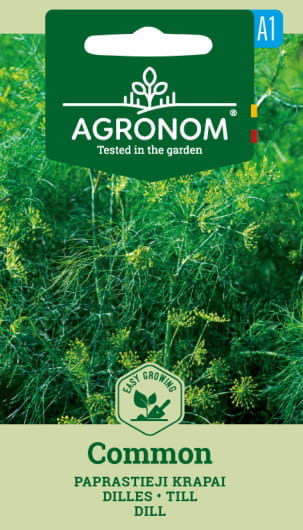 Prieskonių sėklos, AGRONOM Krapai paprastieji COMMON, 4 g.