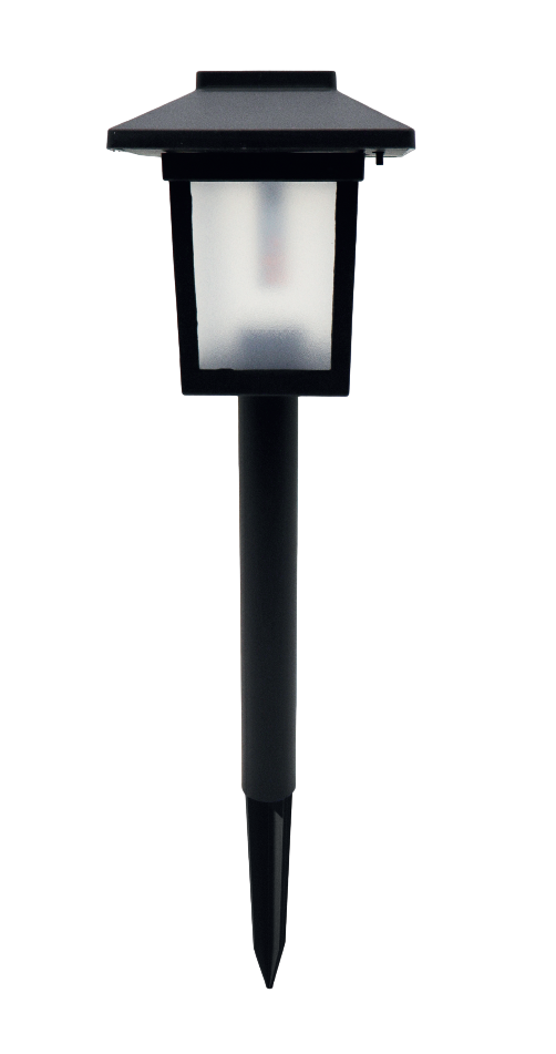Lauko šviestuvas įsmeigiamas SUNLUX 8119, su saulės elementais, 79 x 370 mm, IP44