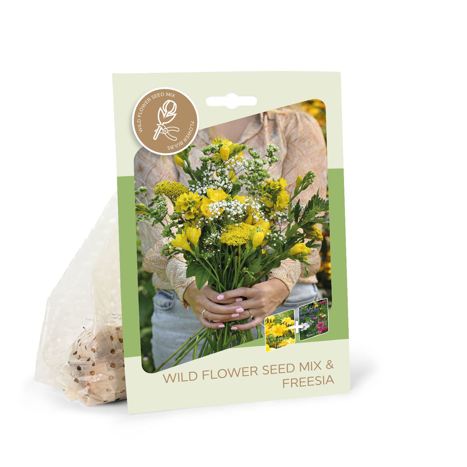 Frezijos svogūnėliai ASEJA Yellow, 15 vnt., 4/5, Bouquet, 87460604, (P)