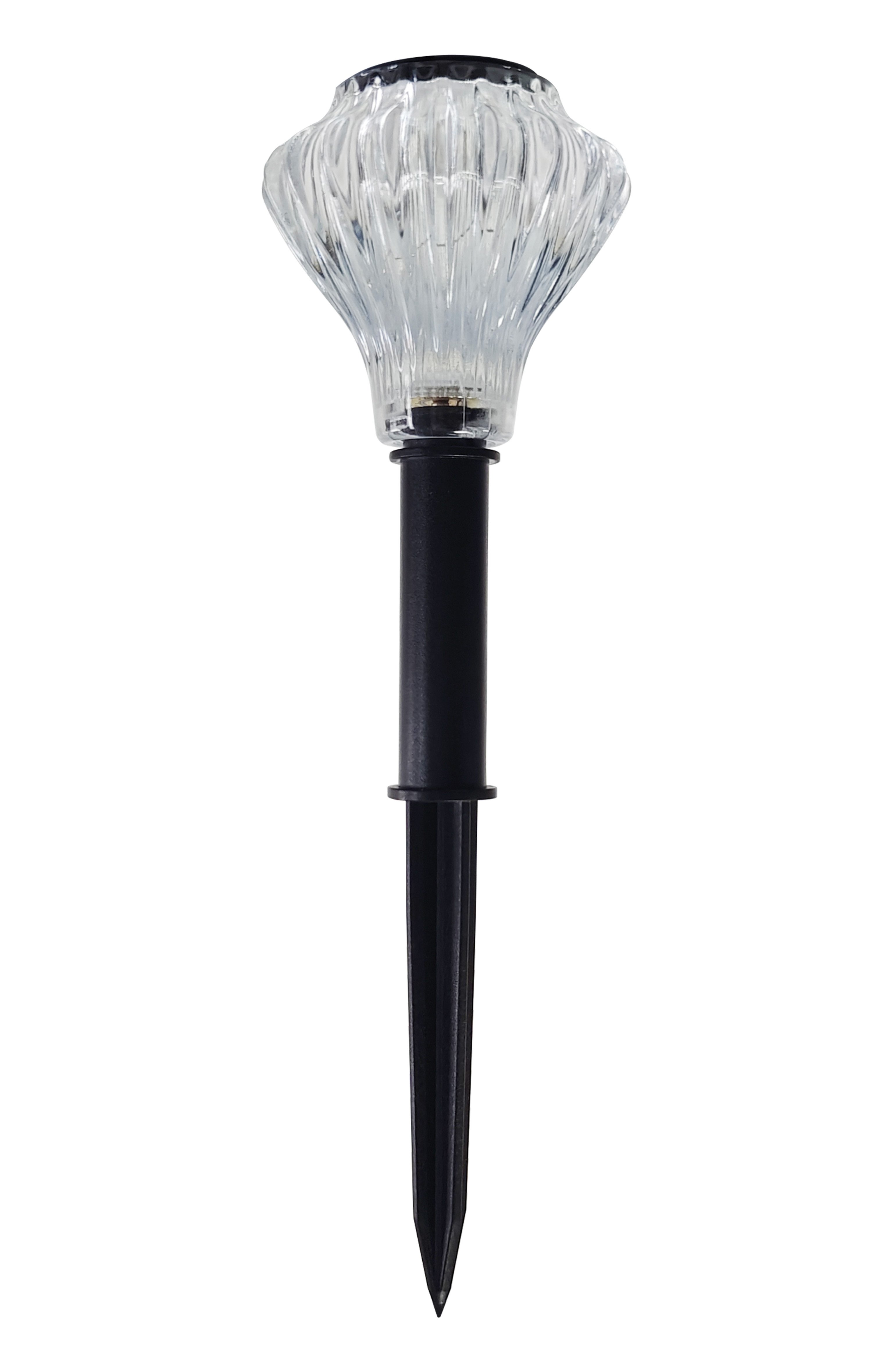 Lauko šviestuvas įsmeigiamas SUNLUX, su saulės elementais, IP44, 63x63x240 mm, veikimo laikas: 6-8 val., 8108