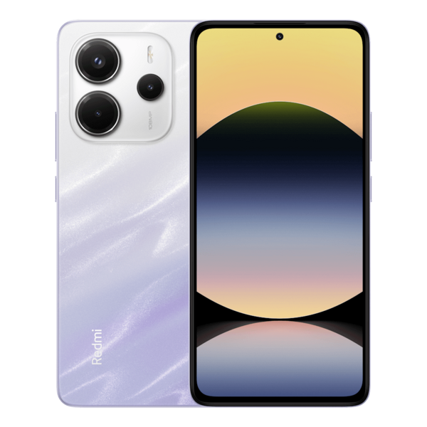 Mobilusis telefonas XIAOMI Redmi Note 14, 128 GB, Mist Purple, 6 GB RAM, palaiko 4G ryšį.