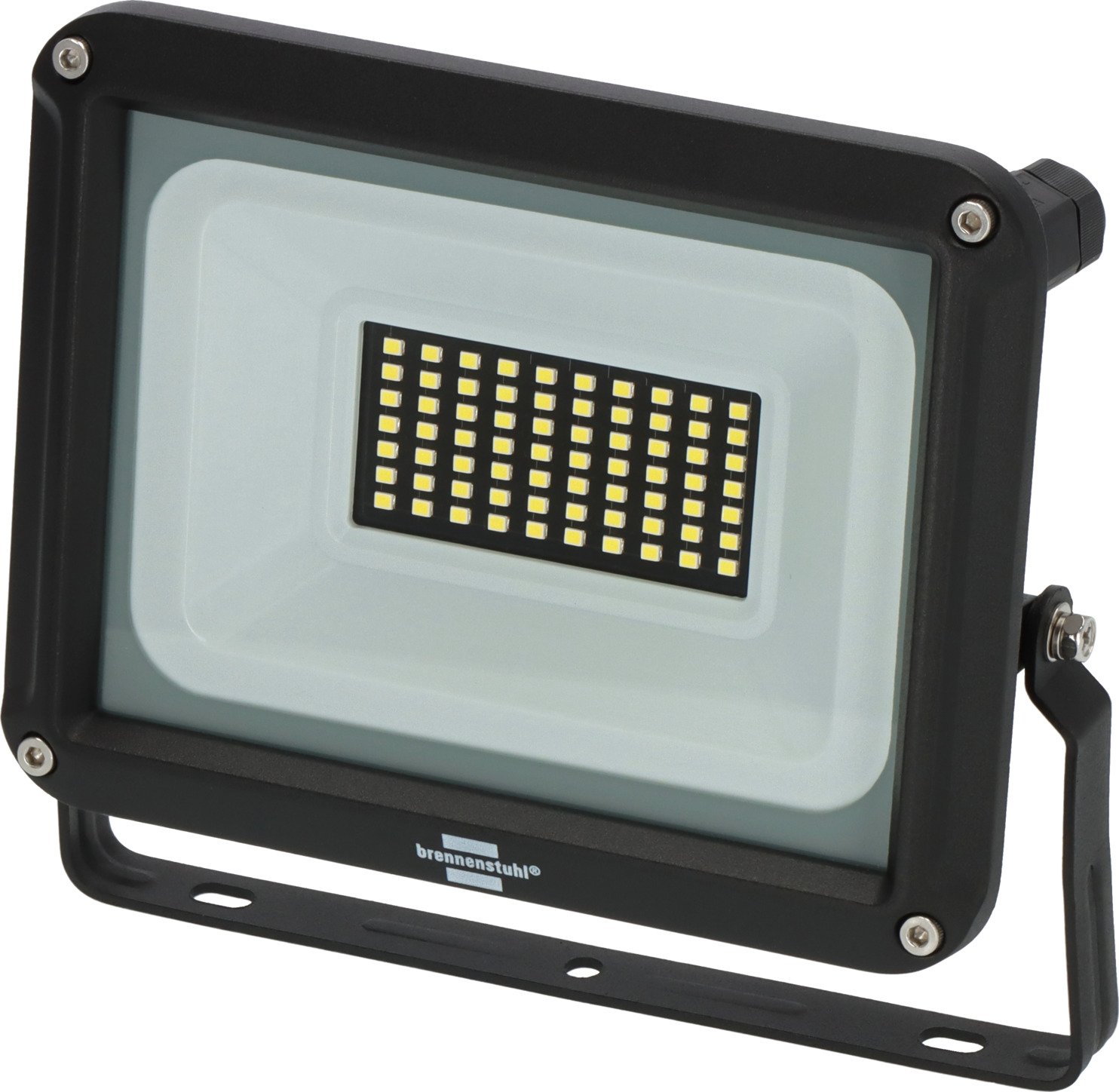LED prožektorius BRENNENSTUHL Jaro 4060 New, be judesio daviklio, 30W, 3450lm, 6500K, IP65