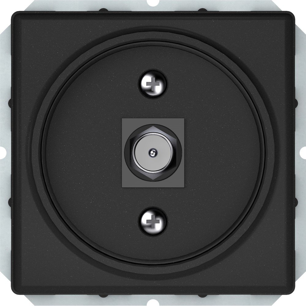 Antenos lizdas VILMA ST150, 1 vietos, įleidžiamas, be rėmelio, juoda matinė sp., TVL01-02