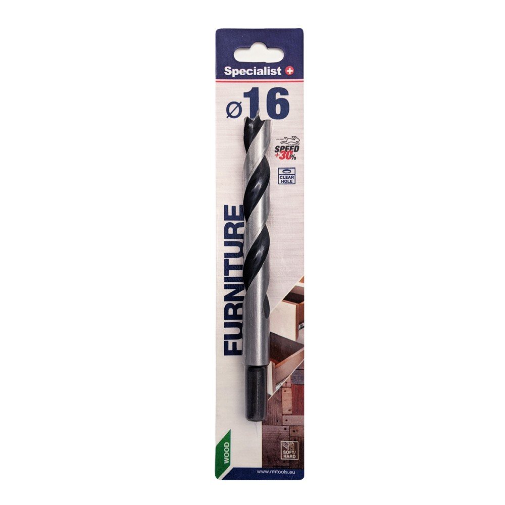 Grąžtas medžiui SPECIALIST+, 16 x 130/178 mm