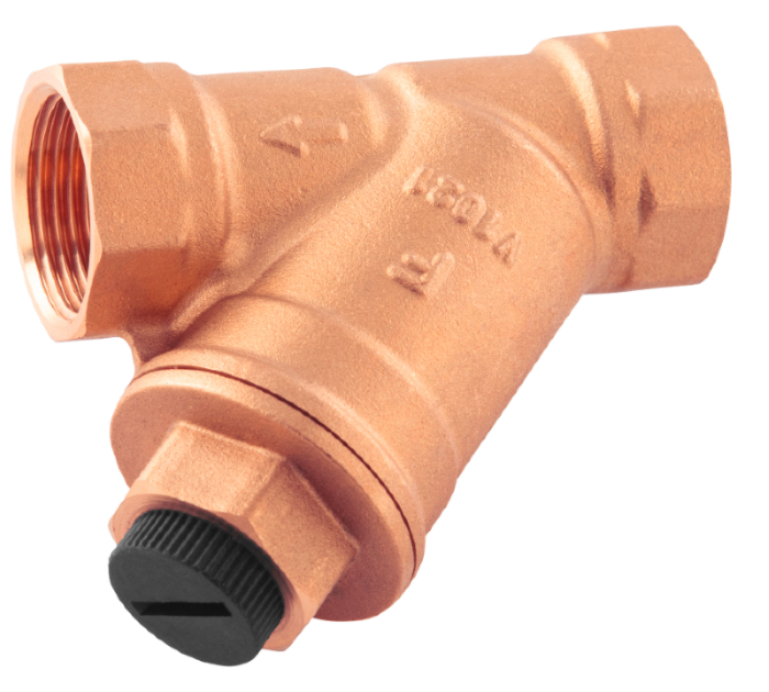 Filtras-purvarinkis FERRO F04M, 1 1 /4", žalvarinis su magnetu, PN16, F04M