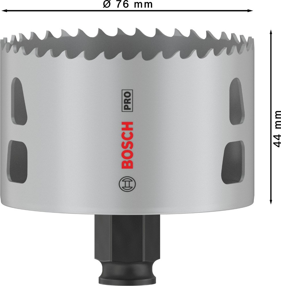 Grąžtas-karūna BOSCH Bi-metal Progressor, 76 mm
