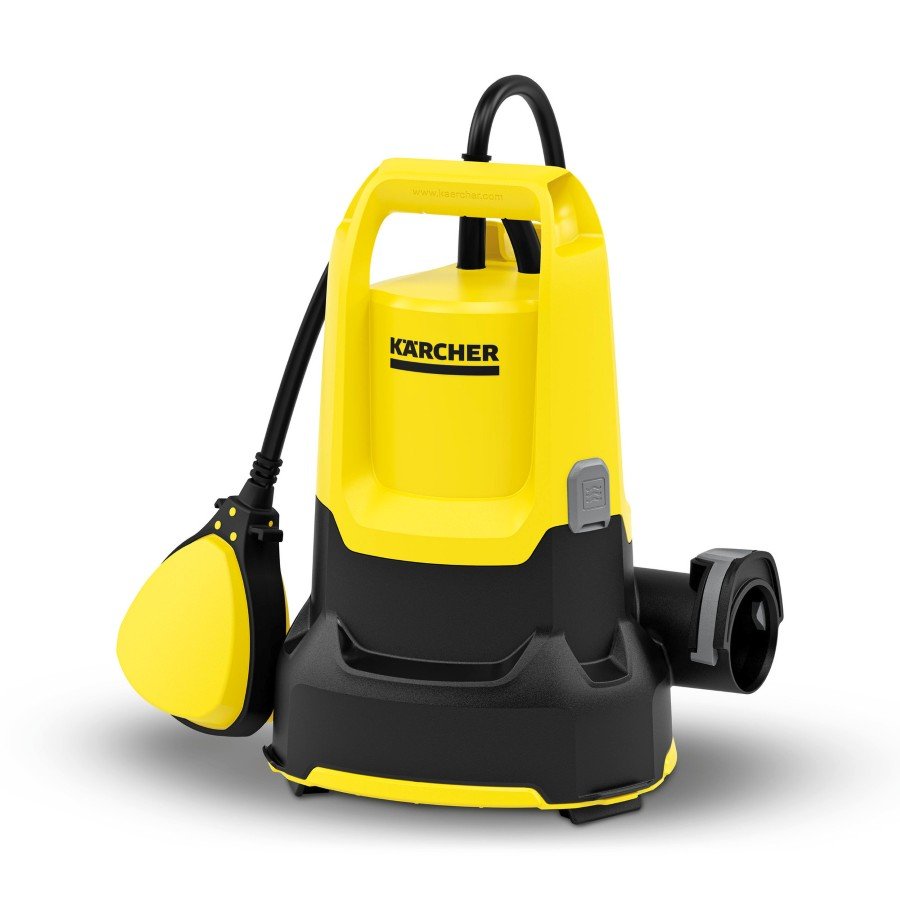 Drenažinis švaraus vandens siurblys KARCHER SP 9.000 Flat *EU, kėlimo aukštis 6 m, našumas 9000l/h, galia 280W, 1.645-810.0