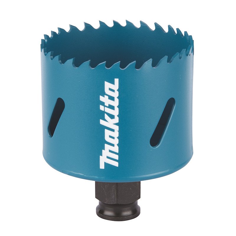 Bimetalinė gręžimo karūna MAKITA EZYCHANGE HSS Bi-Metal, 57 mm