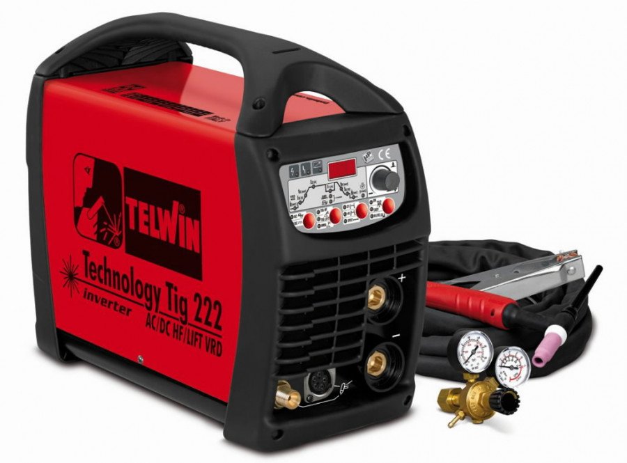 TIG suvirinimo aparatas TELWIN TECHNOLOGY TIG 222, AC/DC/ new 816242