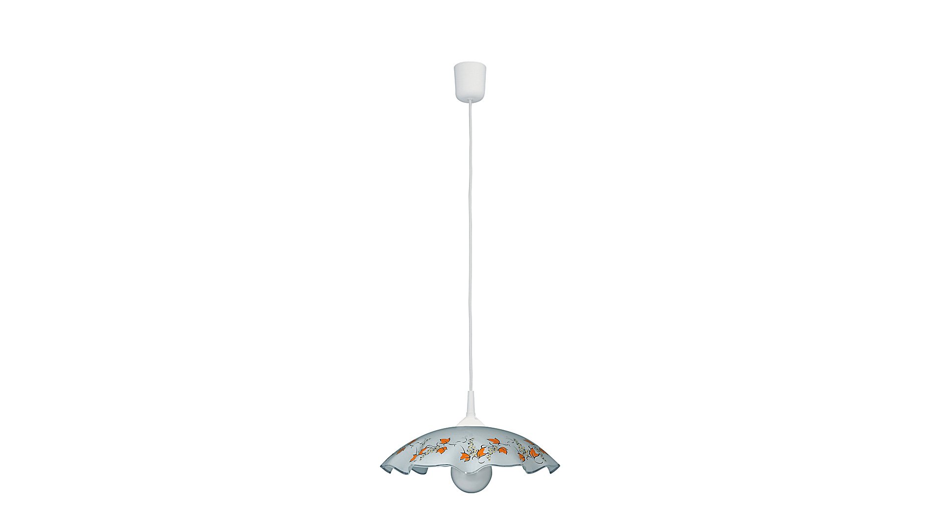 Pakabinamas šviestuvas RABALUX Vino 4782, E27 1 x MAX 60W, skersmuo 400 mm, atstumas nuo lubų 900 mm, IP20, baltos sp.